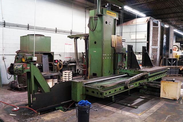 5" GIDDINGS & LEWIS ... CNC HORIZONIAL BORING MILL (PLAIN TABLE)